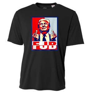 FJB Trump Middle Finger Cooling Performance Crew T-Shirt