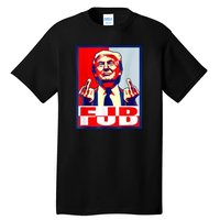 FJB Trump Middle Finger Tall T-Shirt