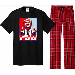 FJB Trump Middle Finger Pajama Set