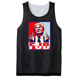 FJB Trump Middle Finger Mesh Reversible Basketball Jersey Tank