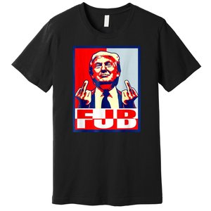 FJB Trump Middle Finger Premium T-Shirt