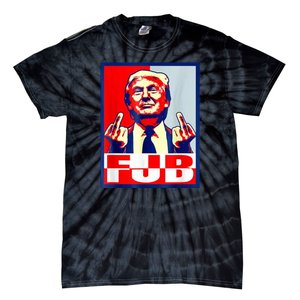 FJB Trump Middle Finger Tie-Dye T-Shirt