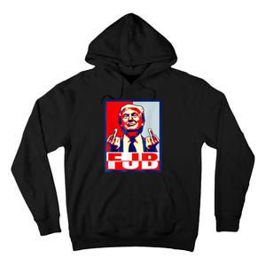 FJB Trump Middle Finger Tall Hoodie