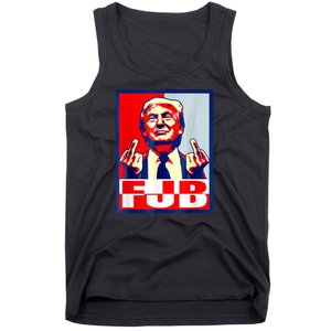 FJB Trump Middle Finger Tank Top