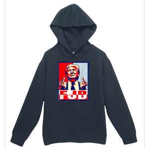 FJB Trump Middle Finger Urban Pullover Hoodie