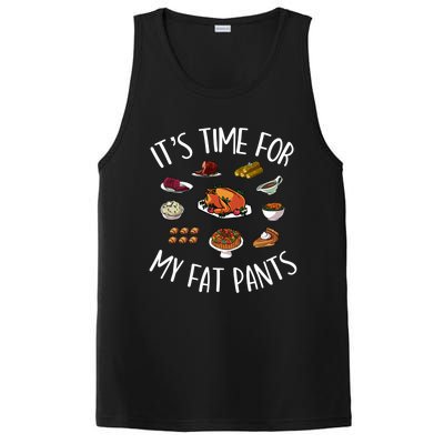 Funny Thanksgiving Meal Outfit Get Your Fat Pants Ready Gift PosiCharge Competitor Tank