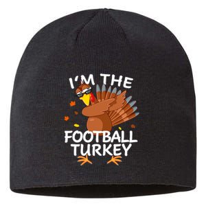 Football Turkey Matching Outfit Thanksgiving Pajamas Family Sustainable Beanie