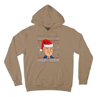 Funny Trump Make Christmas Great Again Ugly Christmas Hoodie