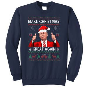 Funny Trump Make Christmas Great Again Ugly Sweater Xmas Sweatshirt