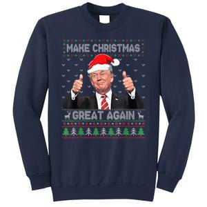 Funny Trump Make Christmas Great Again Ugly Sweater Xmas Sweatshirt