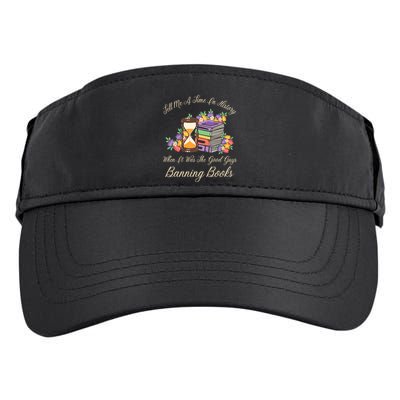 Funnt Tell Me A Time In History When It Was Good Guys Banning Book Adult Drive Performance Visor