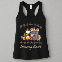 Funnt Tell Me A Time In History When It Was Good Guys Banning Book Womens Tank Top