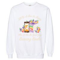 Funnt Tell Me A Time In History When It Was Good Guys Banning Book Garment-Dyed Sweatshirt