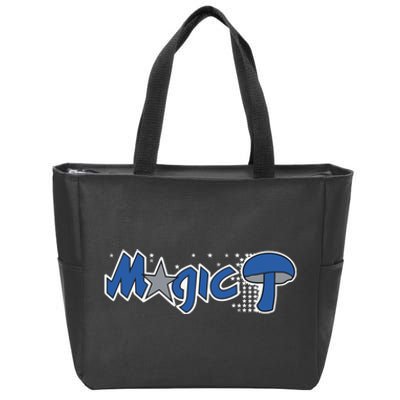 Four Twenty Magic Star Mushroom Zip Tote Bag