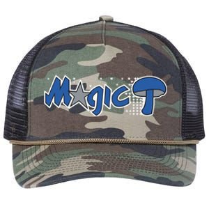 Four Twenty Magic Star Mushroom Retro Rope Trucker Hat Cap