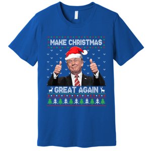 Funny Trump Make Christmas Great Again Ugly Sweater Xmas Cute Gift Premium T-Shirt