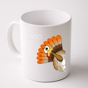 Funny Turkey Moo Cow Thanksgiving Coffee Mug