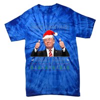 Funny Trump Make Christmas Great Again Ugly Sweater Xmas  Tie-Dye T-Shirt