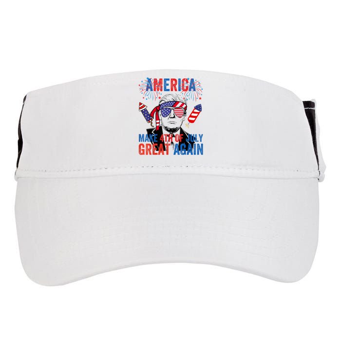 Fireworks Trump Make 4th Of July Great Again Glasses Flag Adult Drive Performance Visor