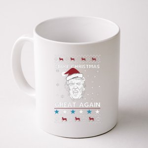 Funny Trump Make Christmas Great Again Coffee Mug