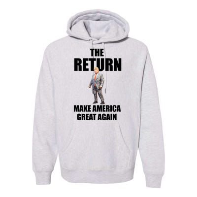 Funny Trump Make America Great Again Premium Hoodie