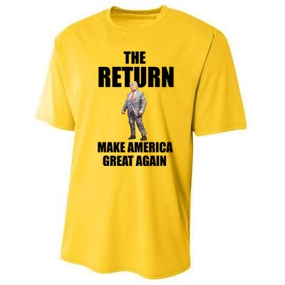 Funny Trump Make America Great Again Performance Sprint T-Shirt