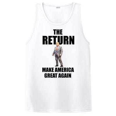 Funny Trump Make America Great Again PosiCharge Competitor Tank