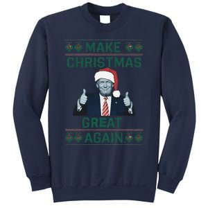 Funny Trump Make Christmas Great Again Ugly Sweater Xmas Sweatshirt