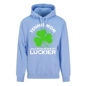 Funny Tennis Mom St Patrick's Day Lucky Irish Mama Gift Unisex Surf Hoodie