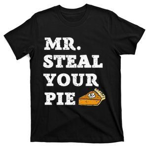 Funny Thanksgiving Mr Steal Your Pie Baby  T-Shirt