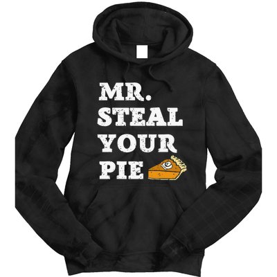 Funny Thanksgiving Mr Steal Your Pie Baby  Tie Dye Hoodie