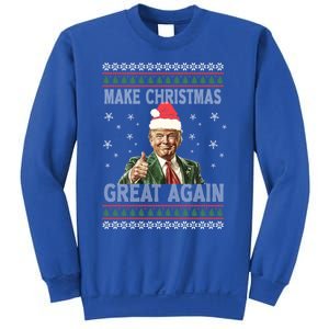 Funny Trump Make Christmas Great Again Xmas Ugly Gift Sweatshirt