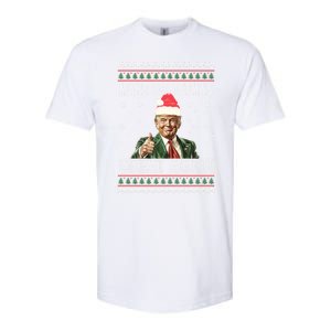 Funny Trump Make Christmas Great Again Xmas Ugly Gift Softstyle CVC T-Shirt