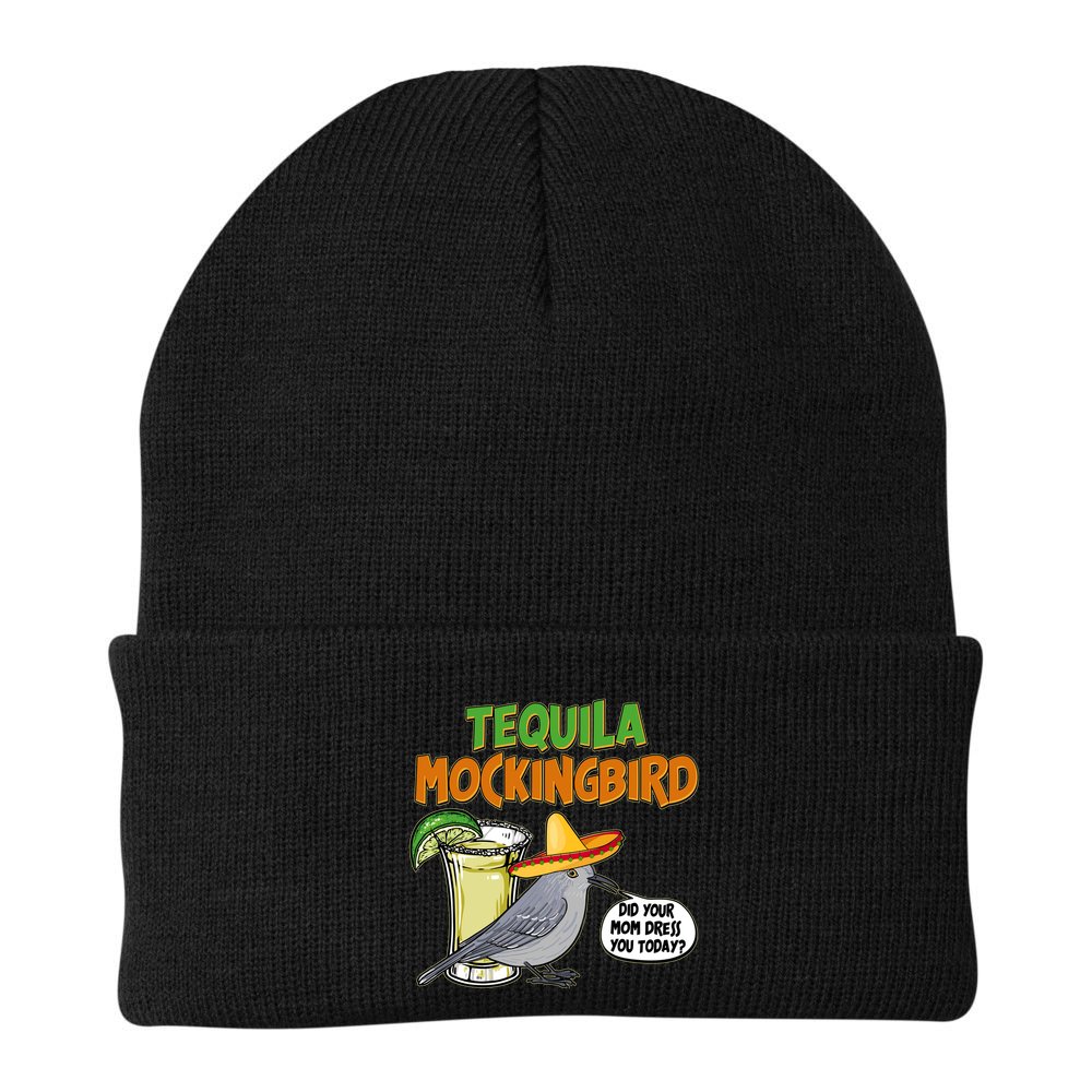 Funny Tequila Mockingbird Beanie