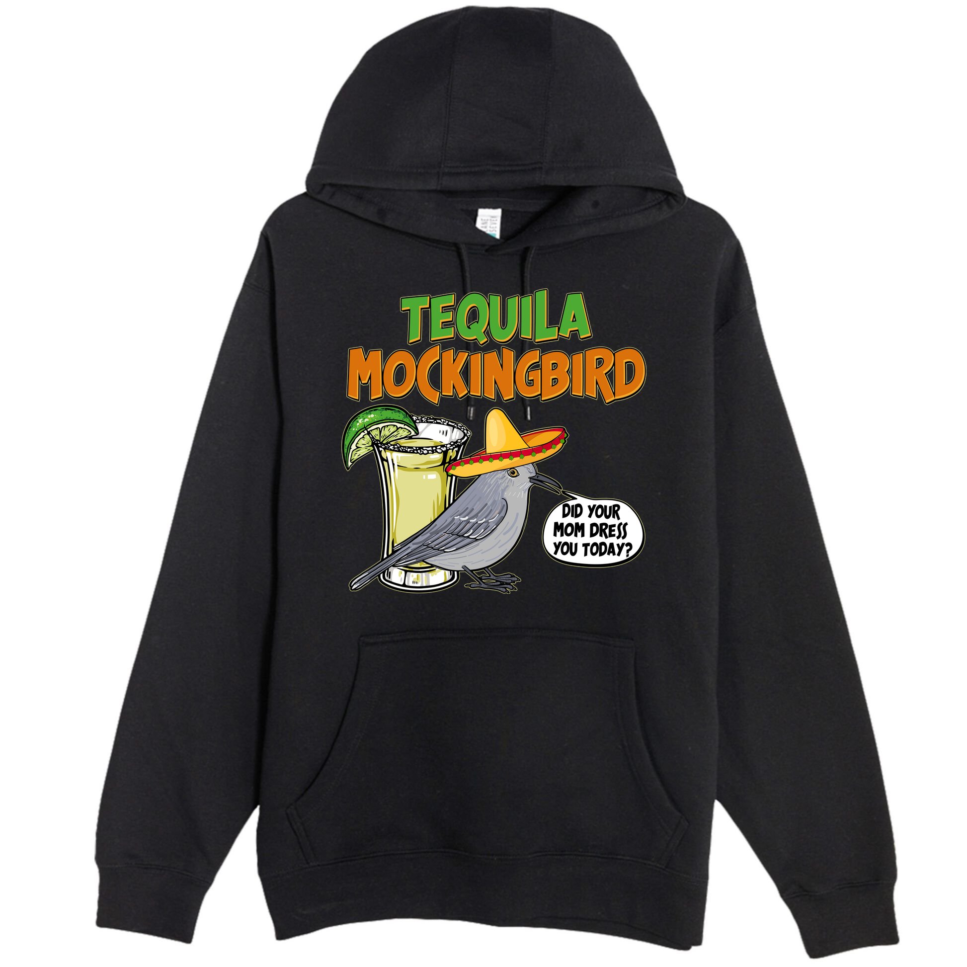 Funny Tequila Mockingbird Premium Pullover Hoodie