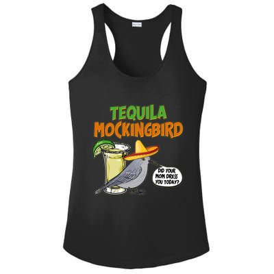 Funny Tequila Mockingbird Ladies PosiCharge Competitor Racerback Tank