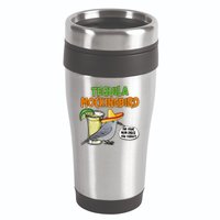 Funny Tequila Mockingbird 16oz Travel Tumbler
