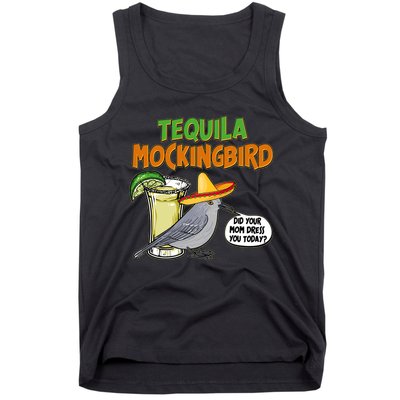 Funny Tequila Mockingbird Tank Top