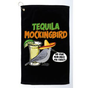 Funny Tequila Mockingbird Platinum Collection Golf Towel