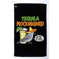 Funny Tequila Mockingbird Golf Towel