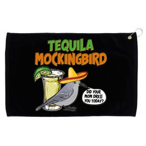 Funny Tequila Mockingbird Grommeted Golf Towel