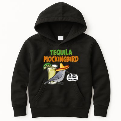 Funny Tequila Mockingbird Kids Hoodie
