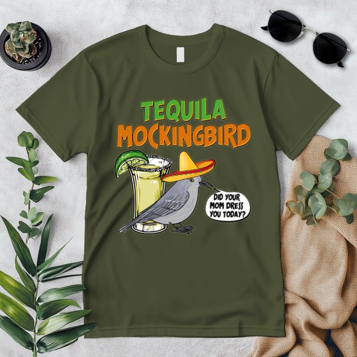 Funny Tequila Mockingbird Premium T-Shirt