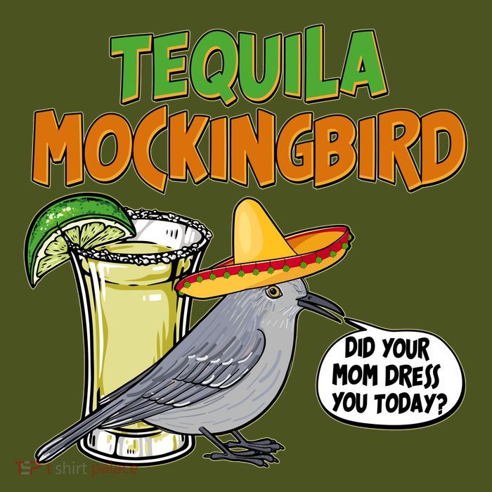 Funny Tequila Mockingbird Premium T-Shirt