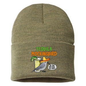 Funny Tequila Mockingbird Sustainable Knit Beanie