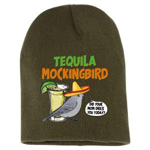 Funny Tequila Mockingbird Short Acrylic Beanie