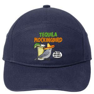 Funny Tequila Mockingbird 7-Panel Snapback Hat