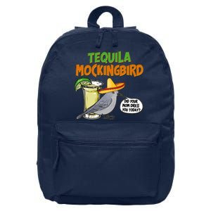 Funny Tequila Mockingbird 16 in Basic Backpack