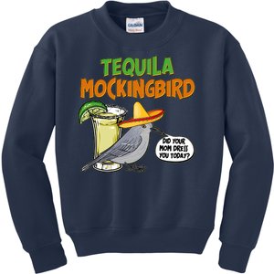 Funny Tequila Mockingbird Kids Sweatshirt