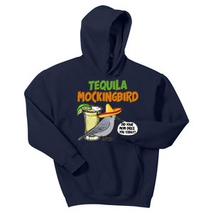 Funny Tequila Mockingbird Kids Hoodie